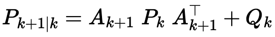 Propagate Covariance Matrix Math